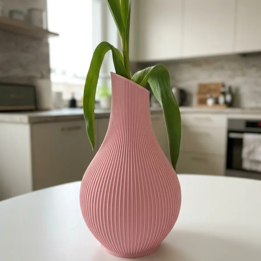 Japandi Teardrop Vase (2/3)