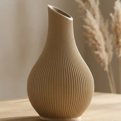 Japandi Teardrop Vase