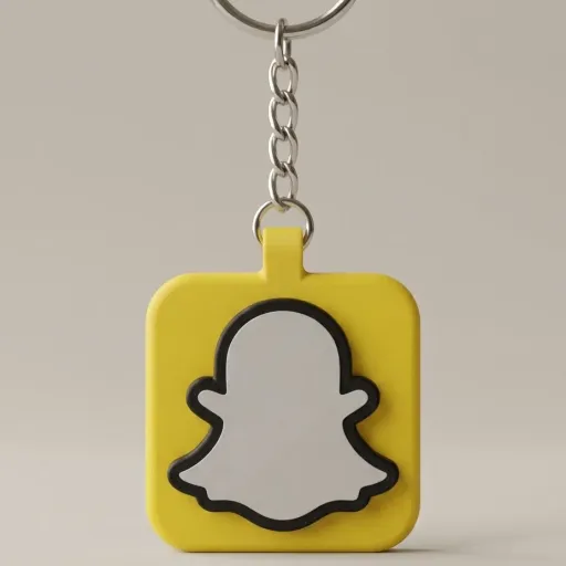 NFC Keychain – Snapchat