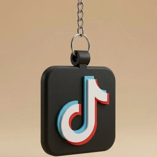 NFC Keychain – TikTok