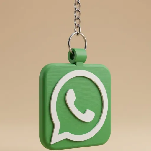 NFC Keychain – WhatsApp